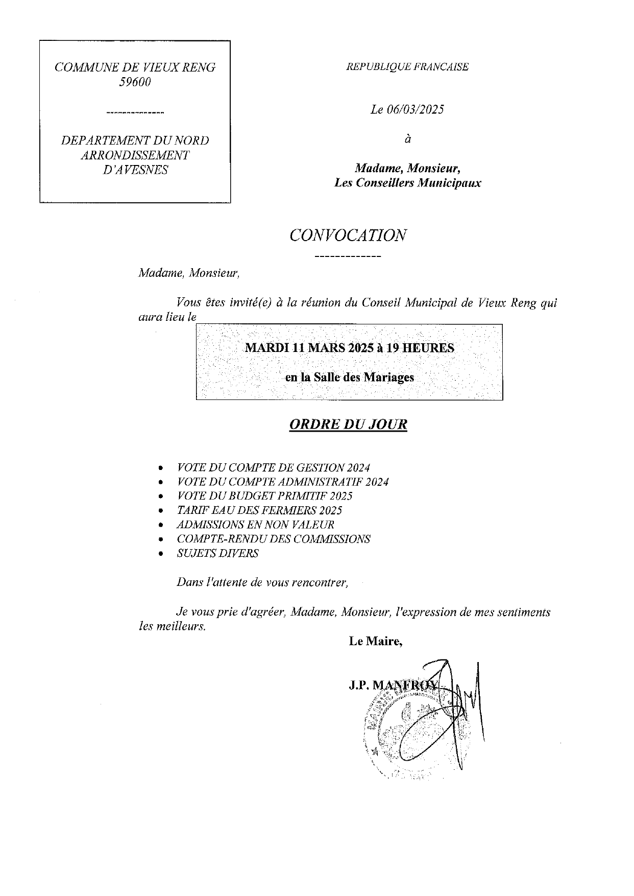 CONVOC CM 110325 jpg