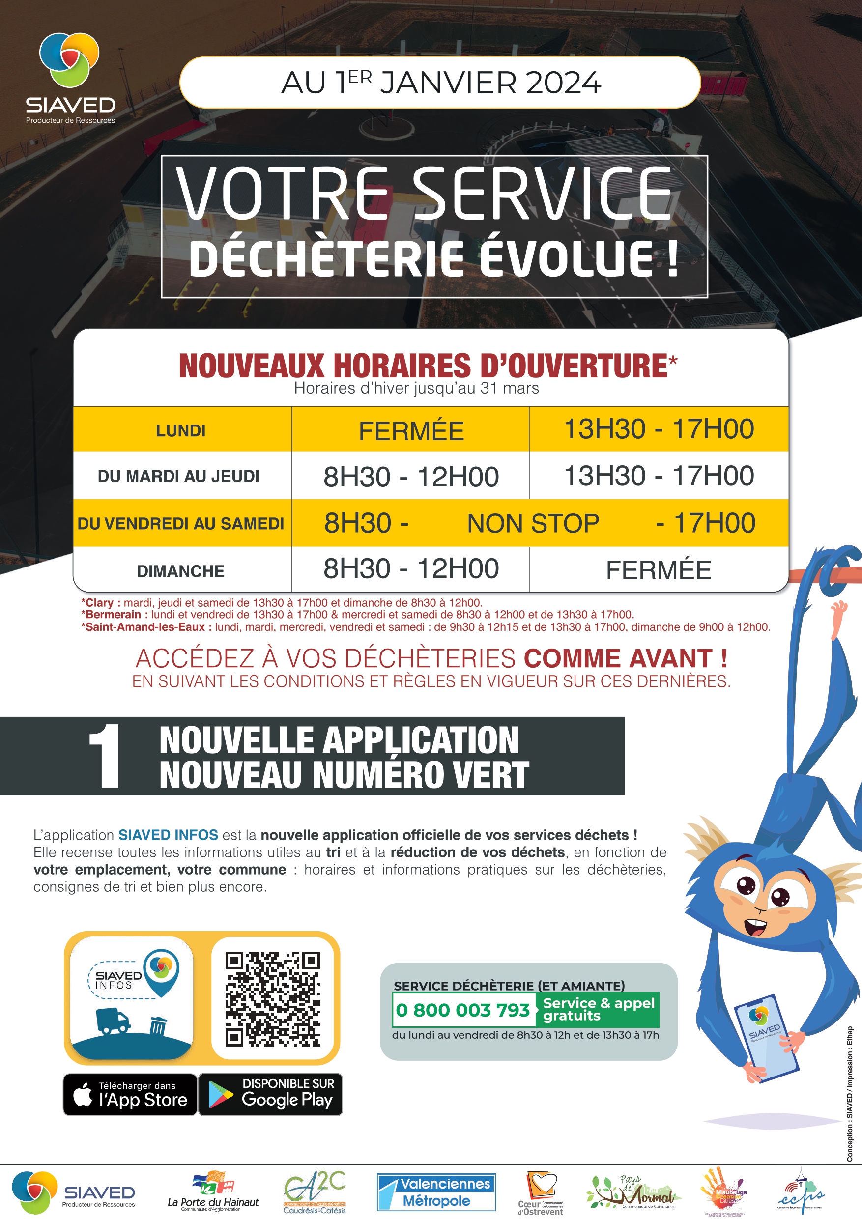 INFOS DECHETTERIE 2024