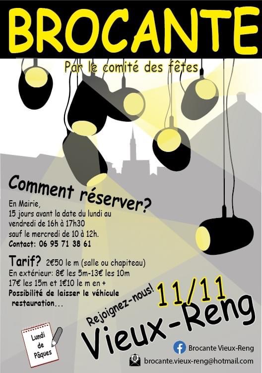 BROCANTE 11 NOVEMBRE